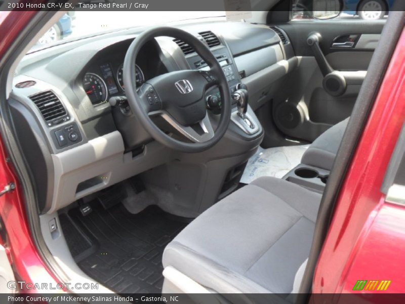  2010 CR-V EX Gray Interior