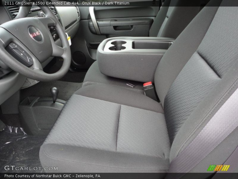 Onyx Black / Dark Titanium 2011 GMC Sierra 1500 Extended Cab 4x4