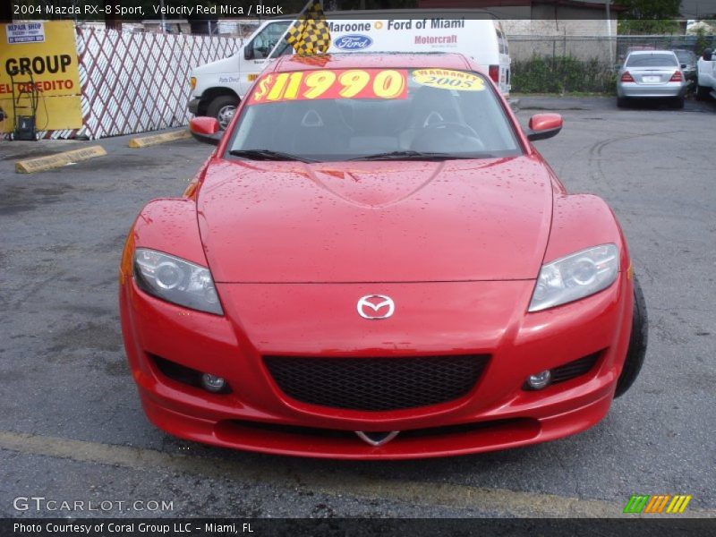 Velocity Red Mica / Black 2004 Mazda RX-8 Sport