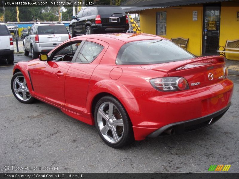 Velocity Red Mica / Black 2004 Mazda RX-8 Sport