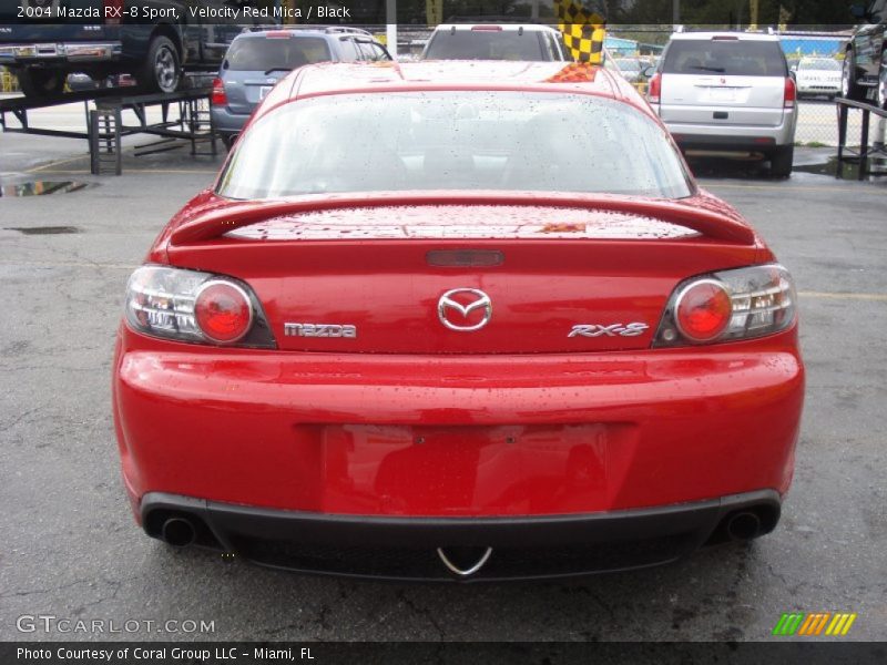 Velocity Red Mica / Black 2004 Mazda RX-8 Sport