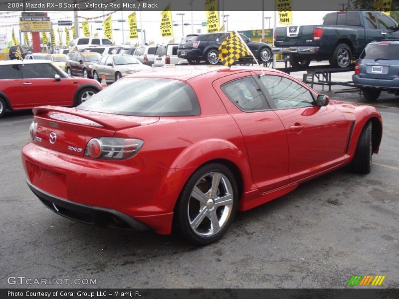 Velocity Red Mica / Black 2004 Mazda RX-8 Sport