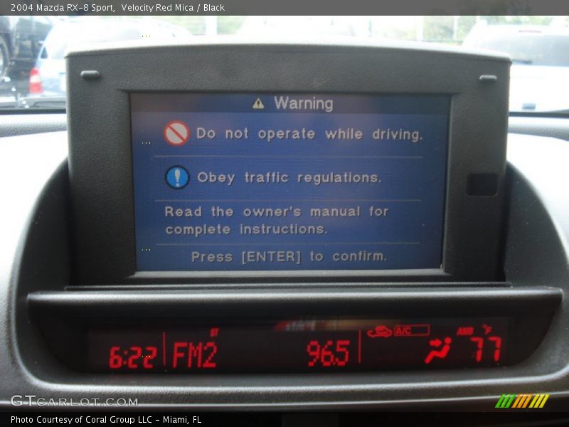 Velocity Red Mica / Black 2004 Mazda RX-8 Sport