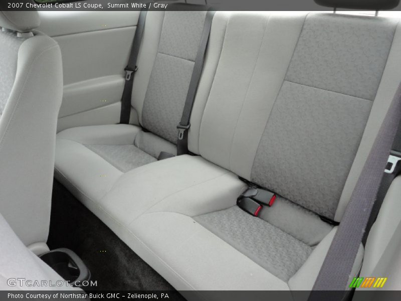 Summit White / Gray 2007 Chevrolet Cobalt LS Coupe