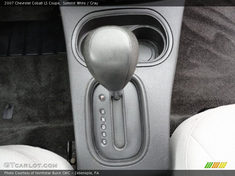 Summit White / Gray 2007 Chevrolet Cobalt LS Coupe