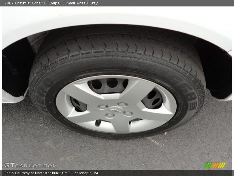 Summit White / Gray 2007 Chevrolet Cobalt LS Coupe