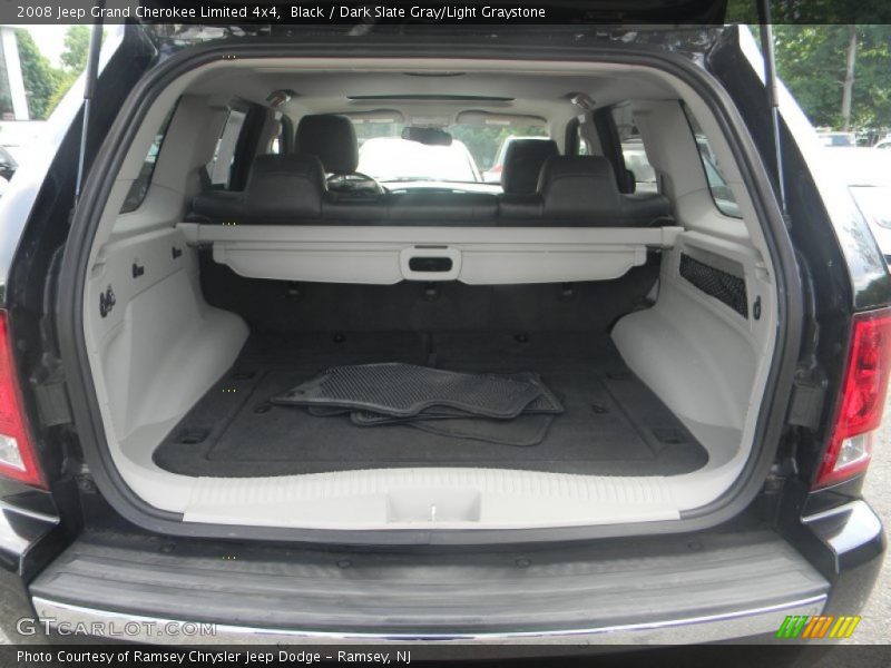 Black / Dark Slate Gray/Light Graystone 2008 Jeep Grand Cherokee Limited 4x4