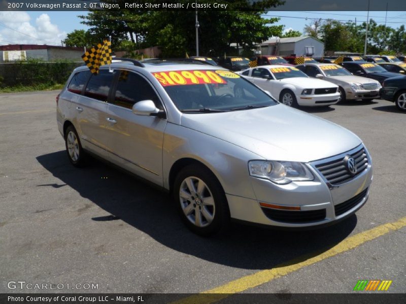 Reflex Silver Metallic / Classic Grey 2007 Volkswagen Passat 2.0T Wagon