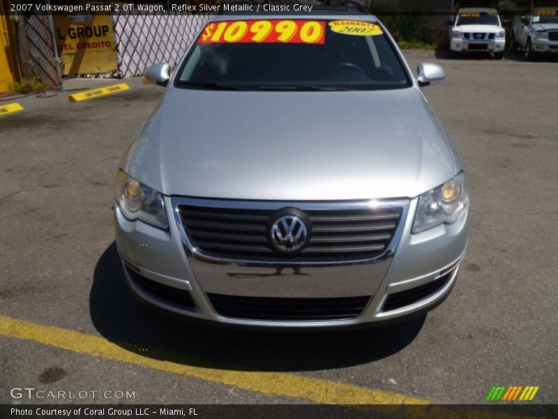 Reflex Silver Metallic / Classic Grey 2007 Volkswagen Passat 2.0T Wagon