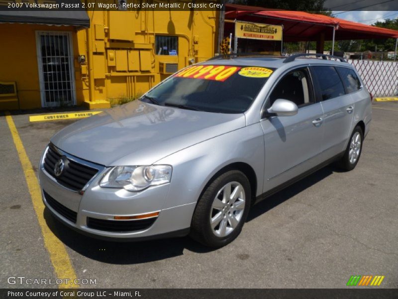 Reflex Silver Metallic / Classic Grey 2007 Volkswagen Passat 2.0T Wagon