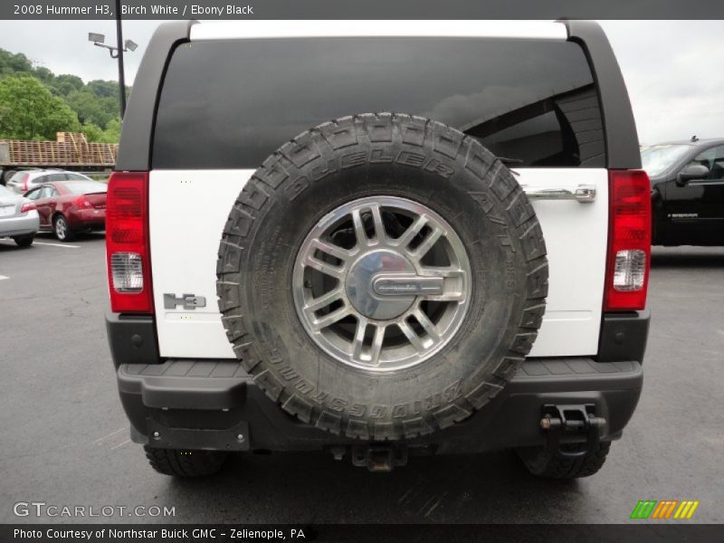 Birch White / Ebony Black 2008 Hummer H3
