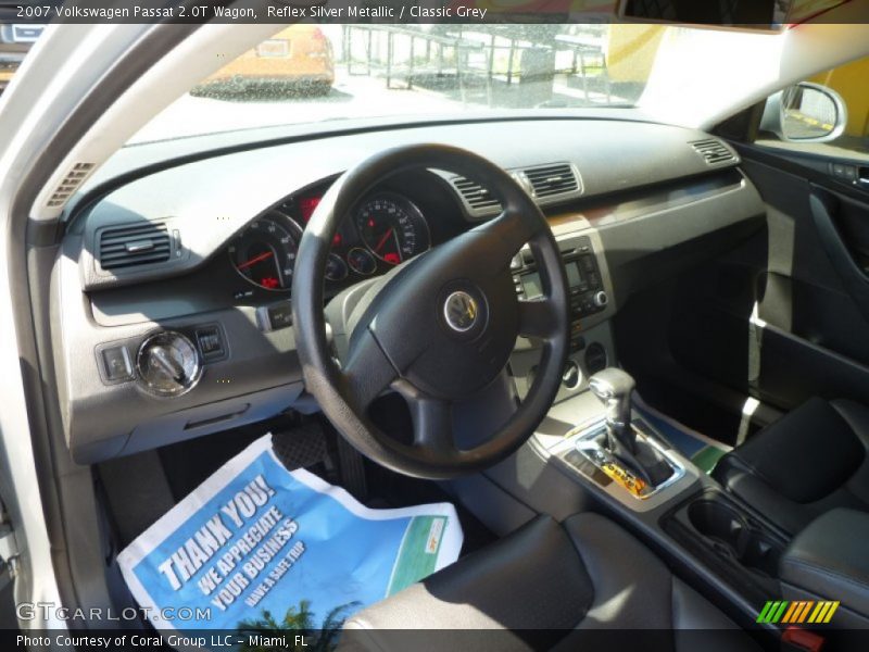 Reflex Silver Metallic / Classic Grey 2007 Volkswagen Passat 2.0T Wagon