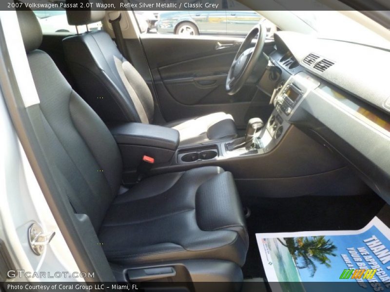 Reflex Silver Metallic / Classic Grey 2007 Volkswagen Passat 2.0T Wagon