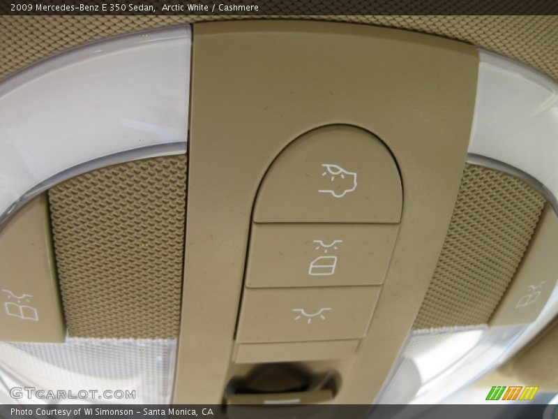 Arctic White / Cashmere 2009 Mercedes-Benz E 350 Sedan