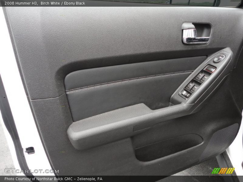 Birch White / Ebony Black 2008 Hummer H3