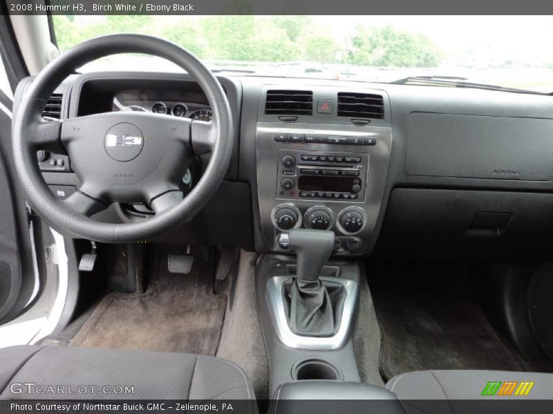 Birch White / Ebony Black 2008 Hummer H3