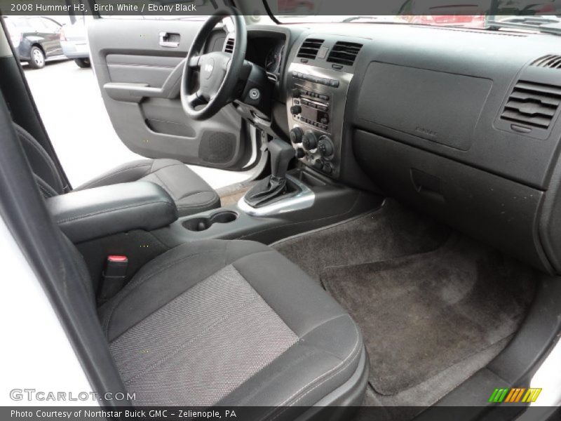 Birch White / Ebony Black 2008 Hummer H3