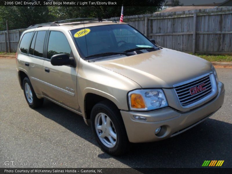 Sand Beige Metallic / Light Tan/Ebony Black 2006 GMC Envoy SLT