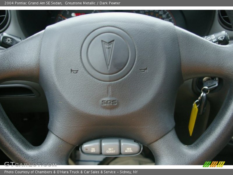 Greystone Metallic / Dark Pewter 2004 Pontiac Grand Am SE Sedan