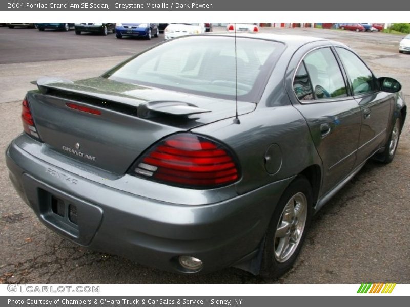 Greystone Metallic / Dark Pewter 2004 Pontiac Grand Am SE Sedan