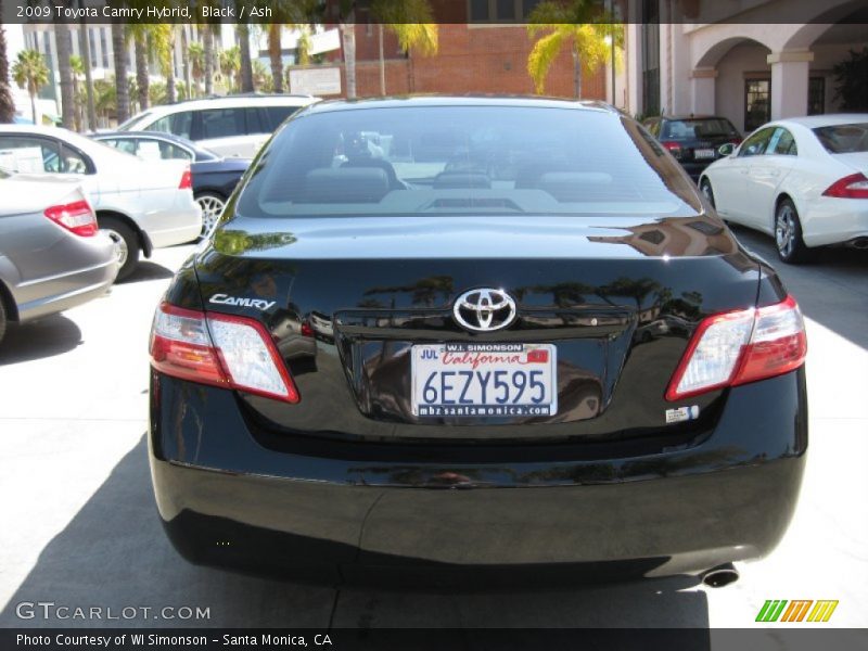 Black / Ash 2009 Toyota Camry Hybrid