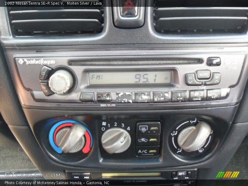 Molten Silver / Lava 2002 Nissan Sentra SE-R Spec V