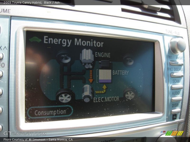 Black / Ash 2009 Toyota Camry Hybrid