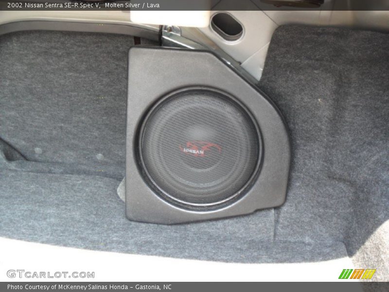 Molten Silver / Lava 2002 Nissan Sentra SE-R Spec V