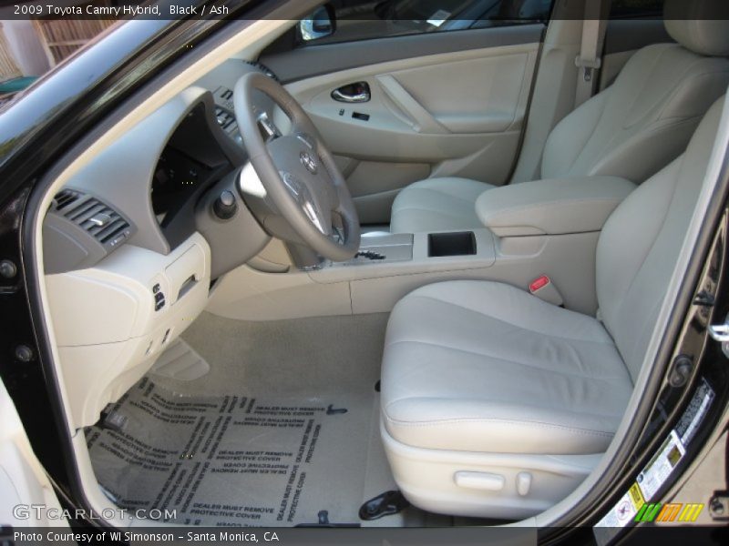Black / Ash 2009 Toyota Camry Hybrid