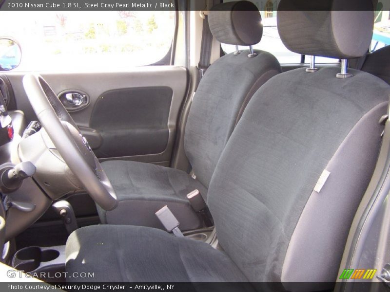 Steel Gray Pearl Metallic / Black 2010 Nissan Cube 1.8 SL