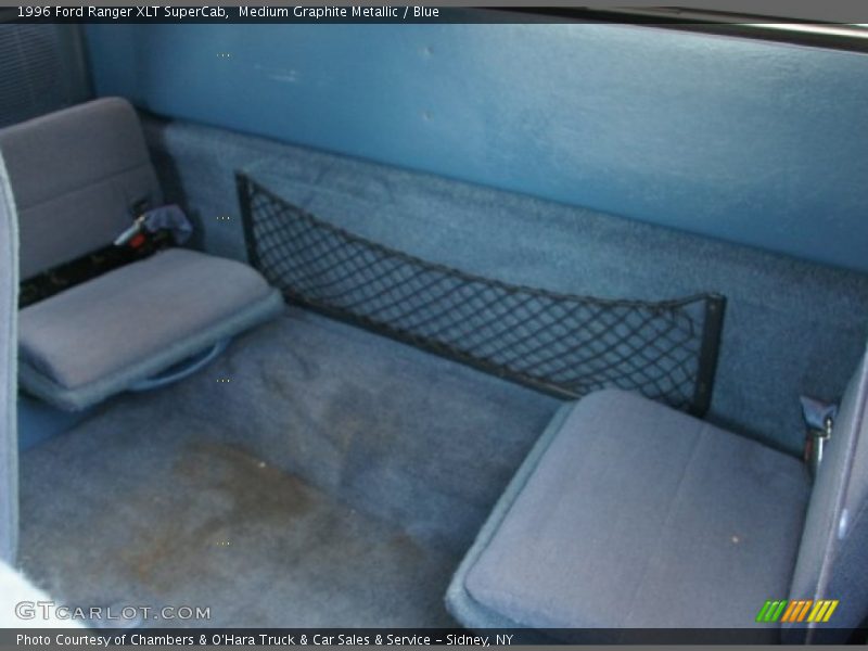  1996 Ranger XLT SuperCab Blue Interior