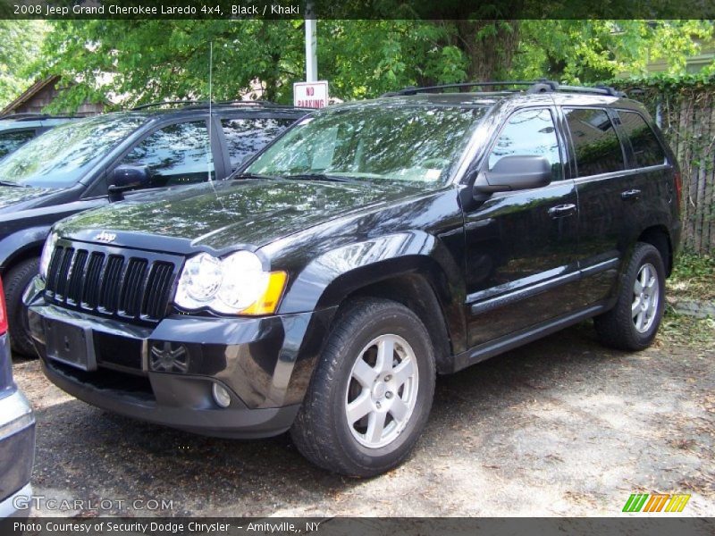 Black / Khaki 2008 Jeep Grand Cherokee Laredo 4x4