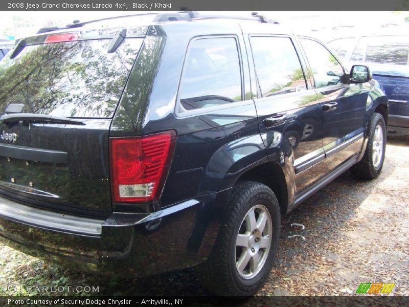 Black / Khaki 2008 Jeep Grand Cherokee Laredo 4x4