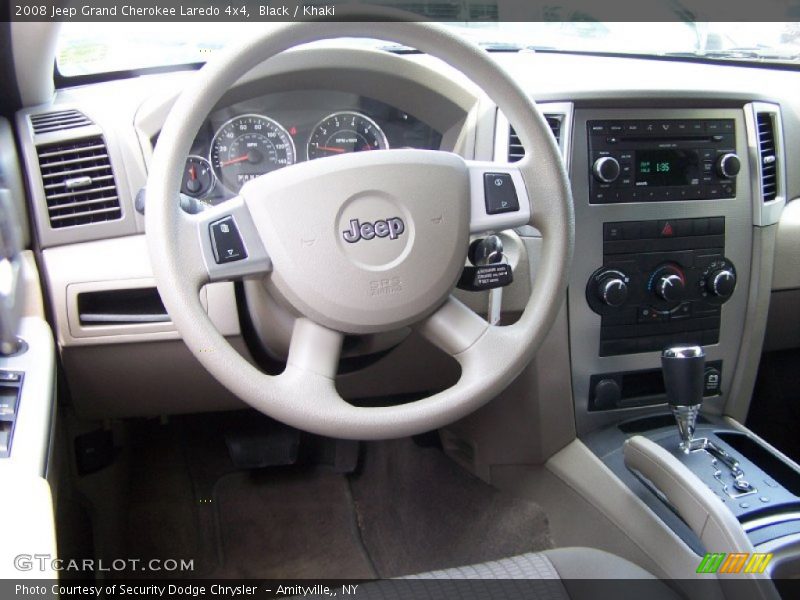 Black / Khaki 2008 Jeep Grand Cherokee Laredo 4x4
