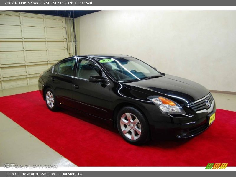 Super Black / Charcoal 2007 Nissan Altima 2.5 SL