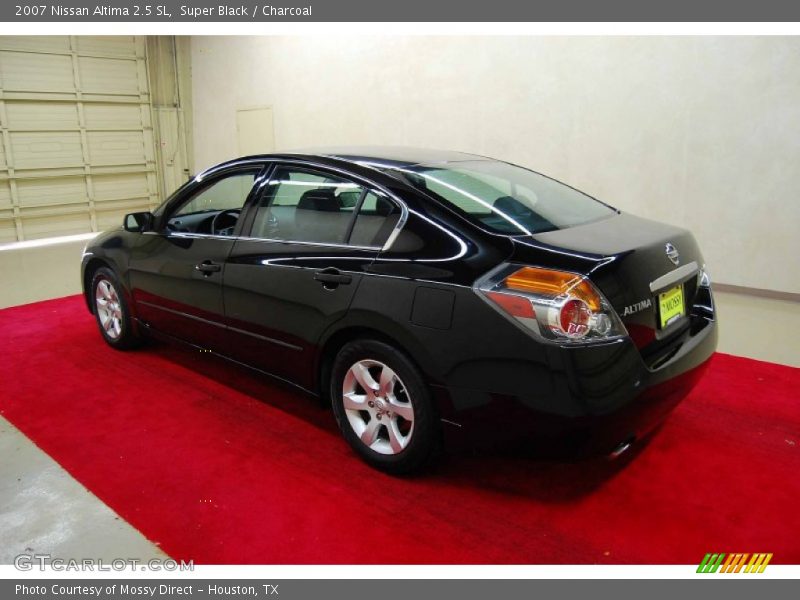 Super Black / Charcoal 2007 Nissan Altima 2.5 SL