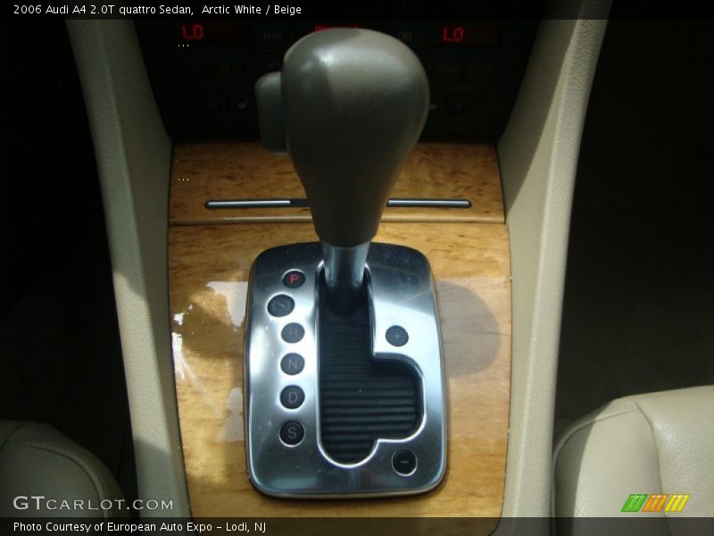 Arctic White / Beige 2006 Audi A4 2.0T quattro Sedan