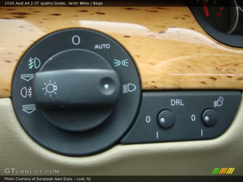 Arctic White / Beige 2006 Audi A4 2.0T quattro Sedan