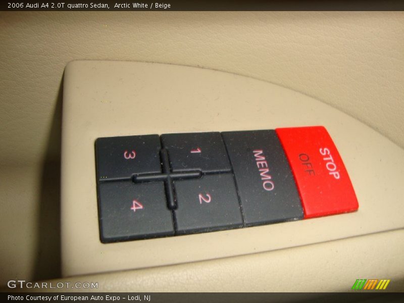 Arctic White / Beige 2006 Audi A4 2.0T quattro Sedan