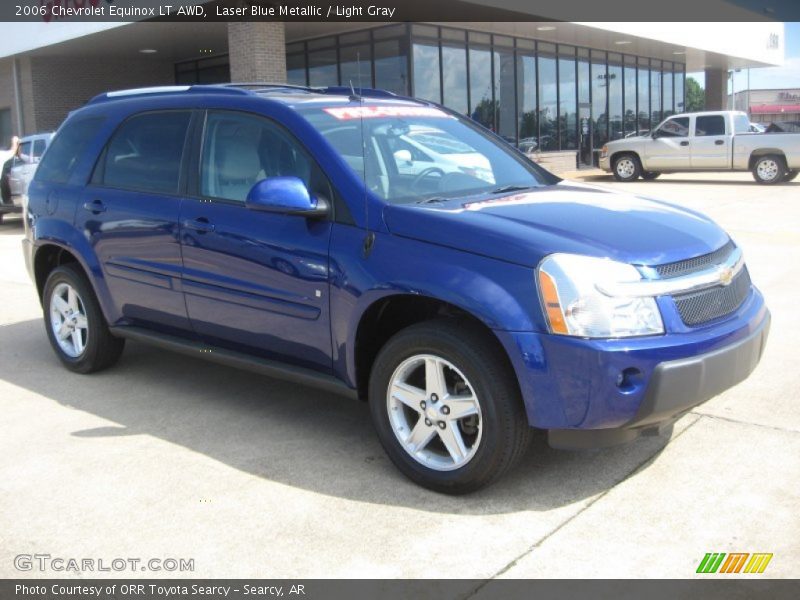 Laser Blue Metallic / Light Gray 2006 Chevrolet Equinox LT AWD
