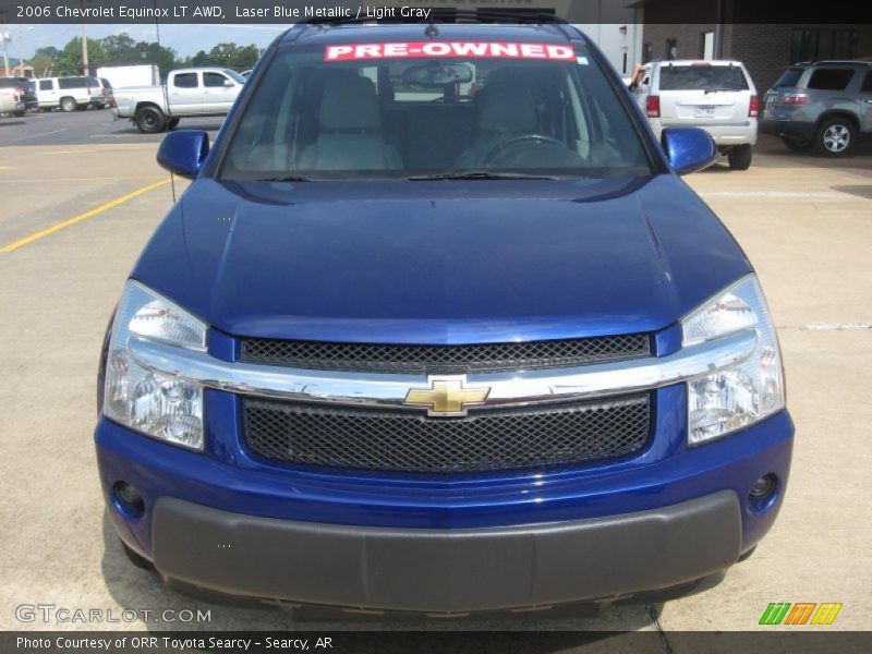 Laser Blue Metallic / Light Gray 2006 Chevrolet Equinox LT AWD