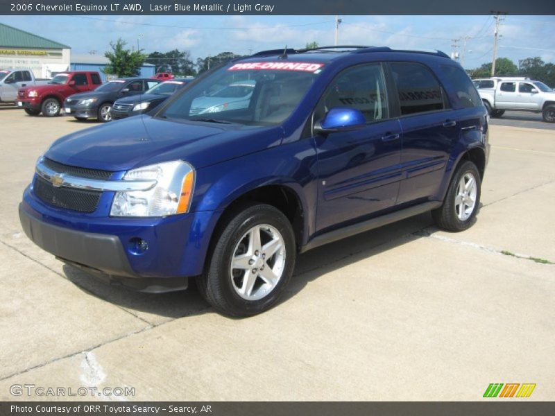 Laser Blue Metallic / Light Gray 2006 Chevrolet Equinox LT AWD