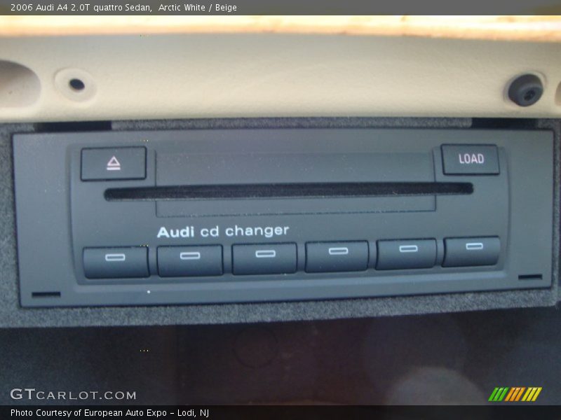 Arctic White / Beige 2006 Audi A4 2.0T quattro Sedan