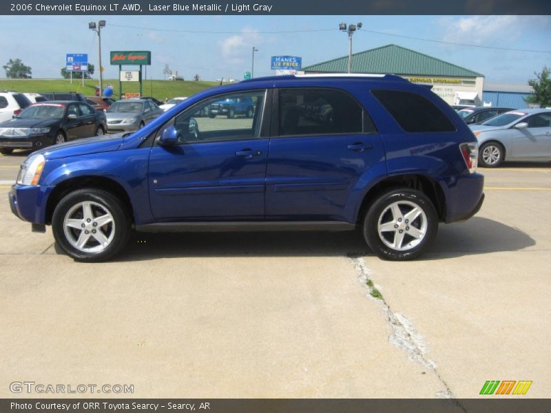 Laser Blue Metallic / Light Gray 2006 Chevrolet Equinox LT AWD
