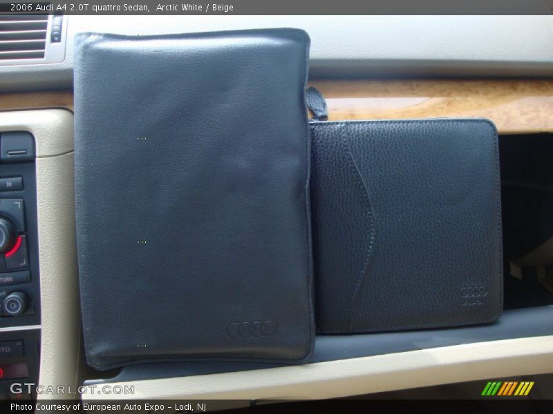 Arctic White / Beige 2006 Audi A4 2.0T quattro Sedan