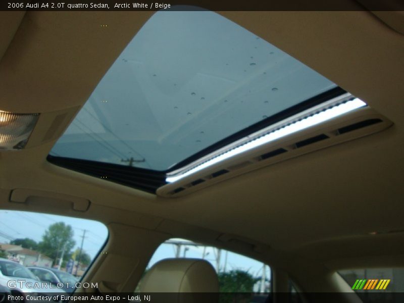 Arctic White / Beige 2006 Audi A4 2.0T quattro Sedan