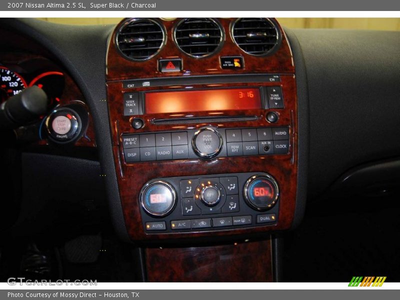 Super Black / Charcoal 2007 Nissan Altima 2.5 SL