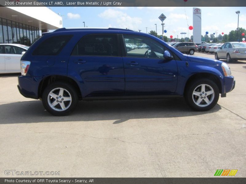Laser Blue Metallic / Light Gray 2006 Chevrolet Equinox LT AWD