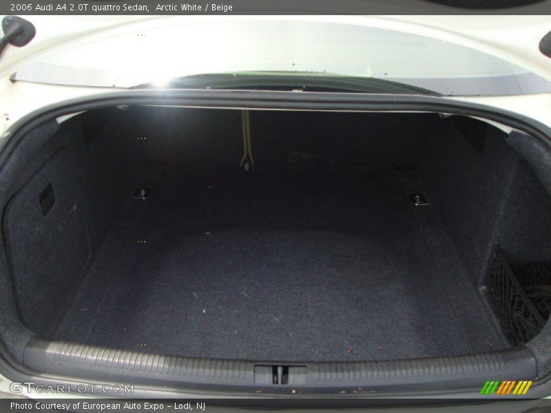 Arctic White / Beige 2006 Audi A4 2.0T quattro Sedan