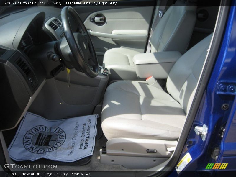 Laser Blue Metallic / Light Gray 2006 Chevrolet Equinox LT AWD